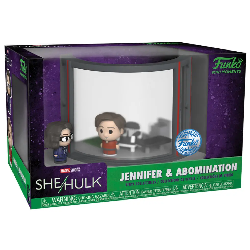 Figurina din vinil She-Hulk POP! Mini Moment Jennifer & Abomination 5 cm poza produsului