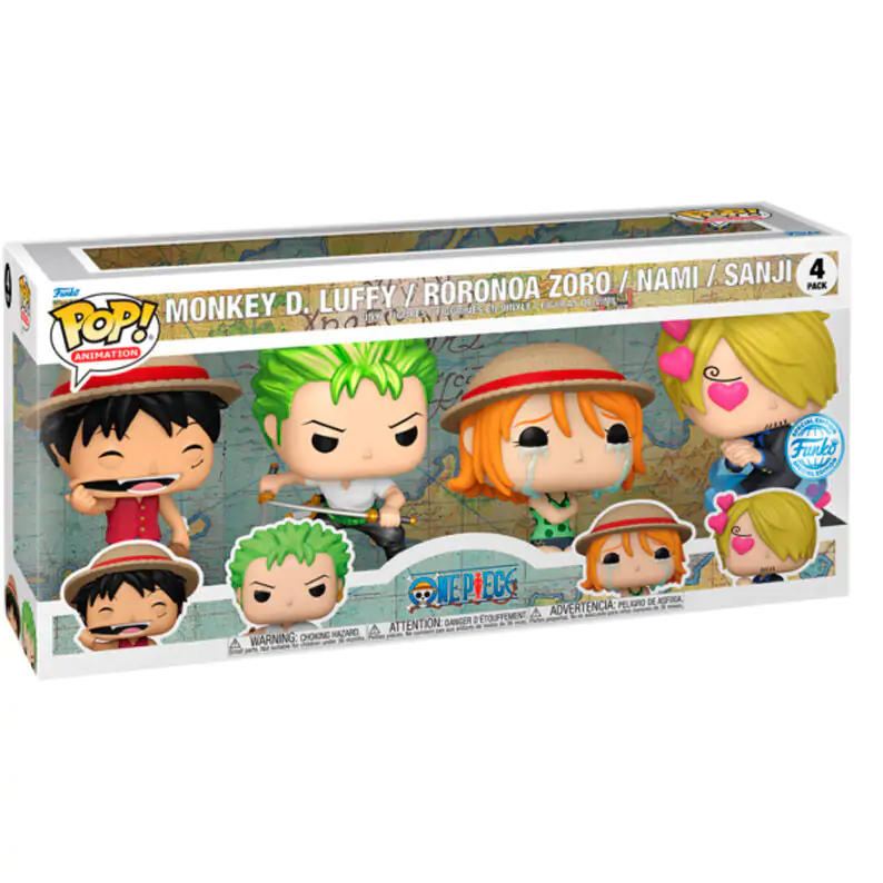 Funko POP pachet 4 figurine One Piece Exclusive poza produsului