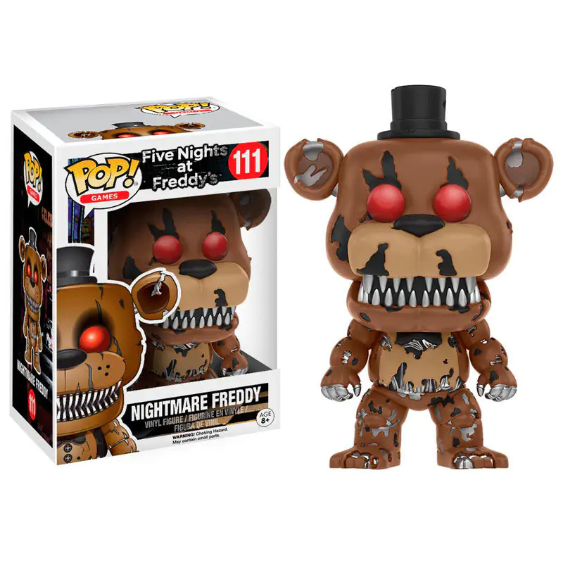 Figurină POP Vinyl Five Nights at Freddys Nightmare Freddy poza produsului