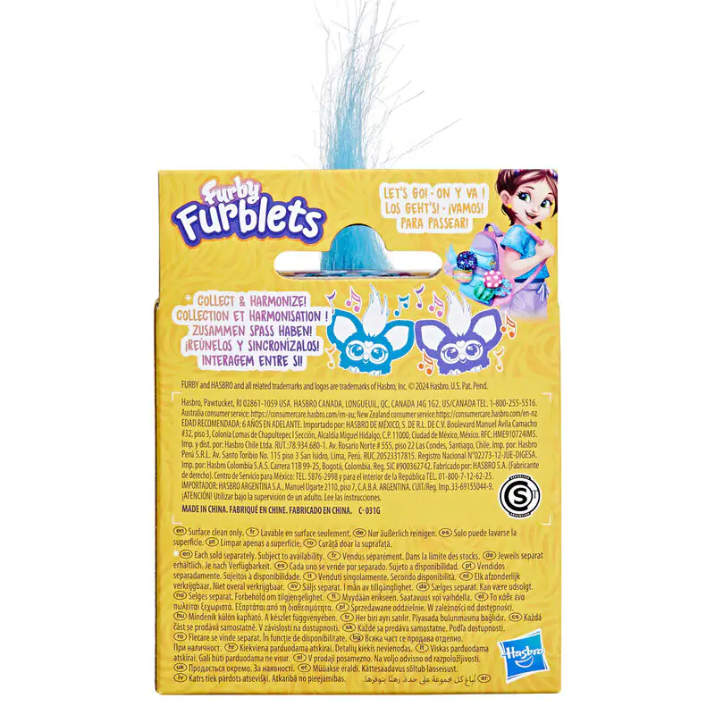 Furblet Dah-Tee mini Furby poza produsului