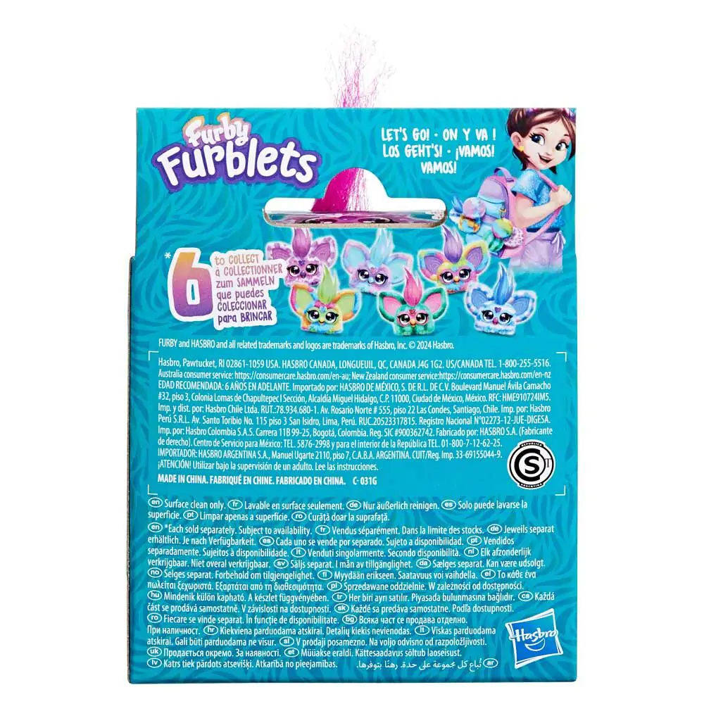 Furblet Hip Bop mini Furby poza produsului