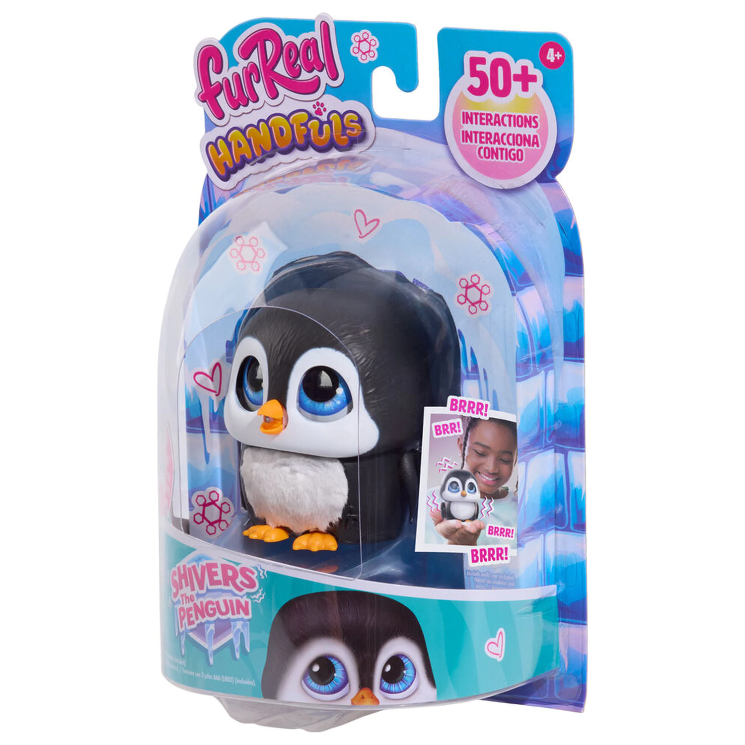 FurReal Handfuls Pinguin Papusa interactiva poza produsului