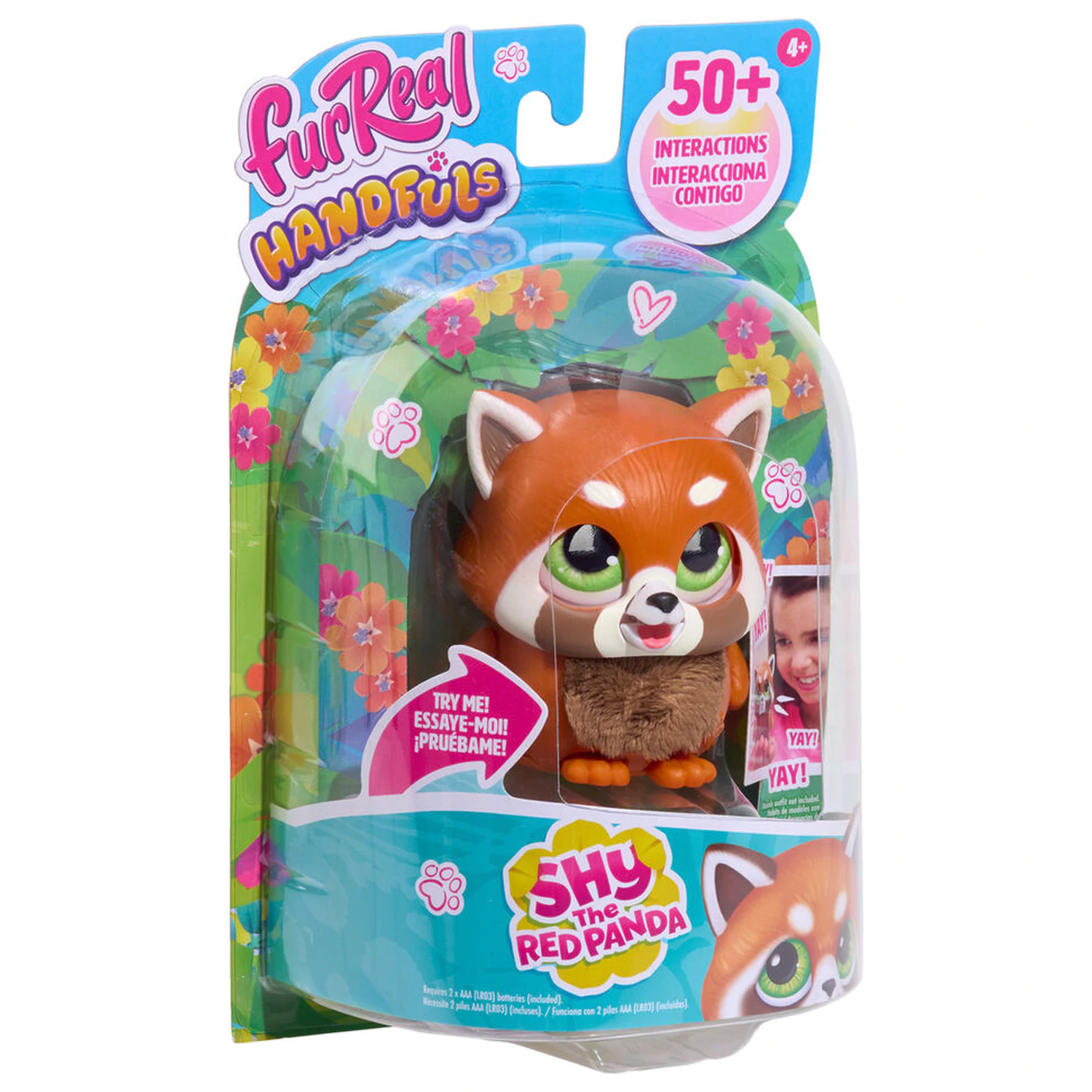 FurReal Handfuls Red Panda Interactive doll poza produsului