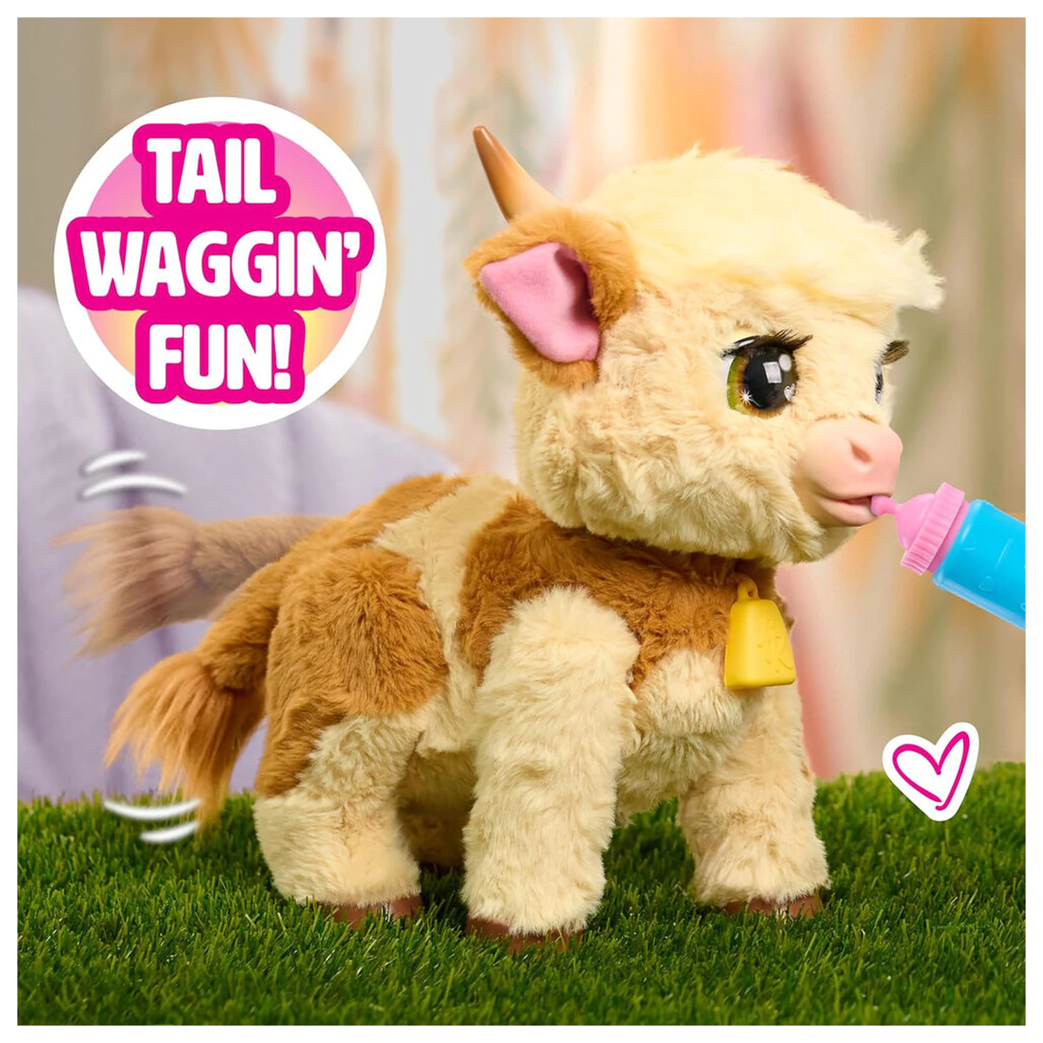 FurReal Maggie the Cow Jucărie interactivă de pluș poza produsului