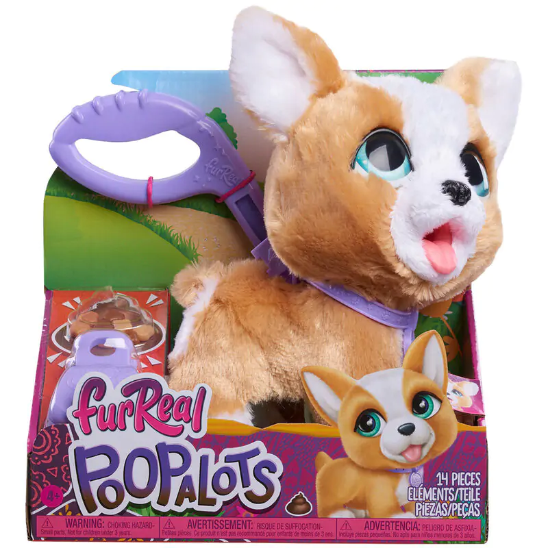 FurReal Poopalots Corgi jucărie de pluș interactivă poza produsului