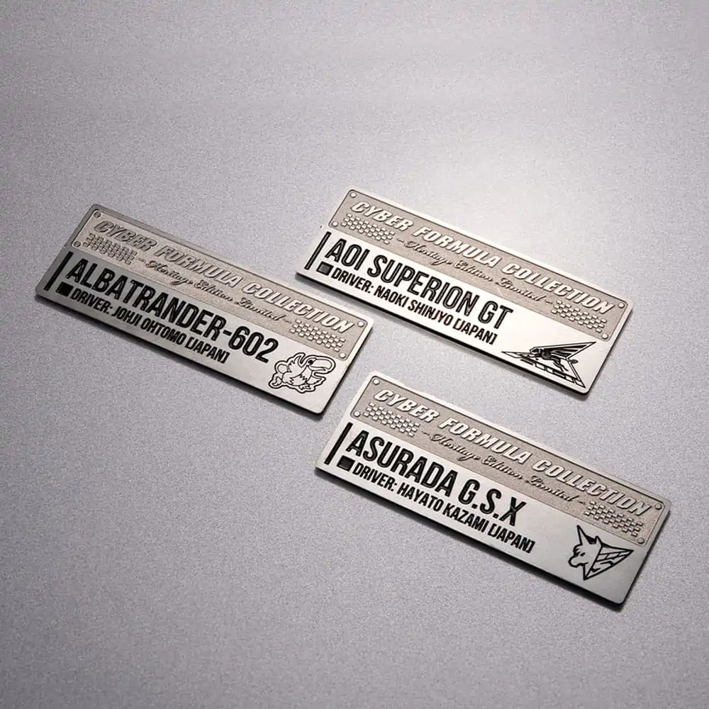 Future GPX Cyber Formula Vehicule pachet 3 Asurada G.S.X & Albatrander 602 & Aoi Superion GT Set Heritage Edition 7 cm poza produsului