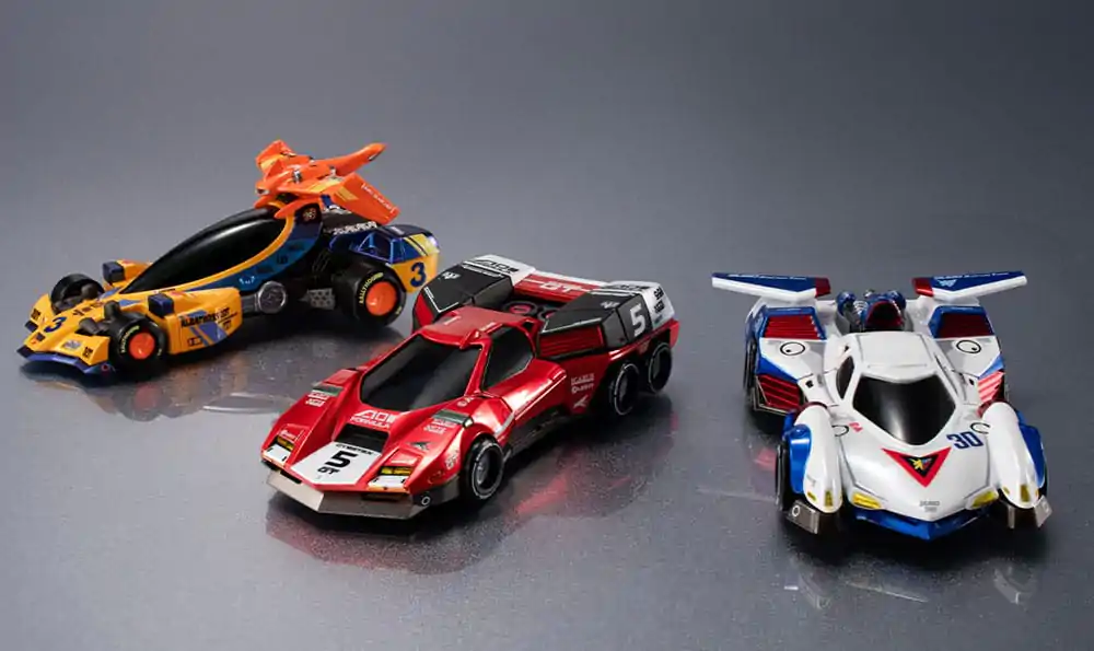 Future GPX Cyber Formula Vehicule pachet 3 Asurada G.S.X & Albatrander 602 & Aoi Superion GT Set Heritage Edition 7 cm poza produsului
