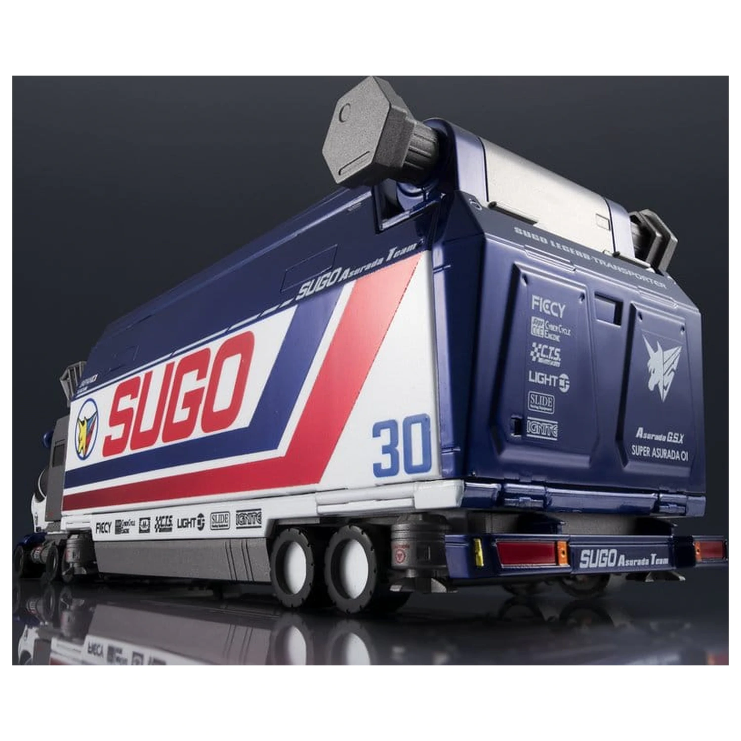 Colecția Future GPX Cyber Formula Vehicule 2-Pack Sugolegerd 10V5000 si Super Asurada 01 Circuit Mode Heritage Edition DX 22 cm poza produsului
