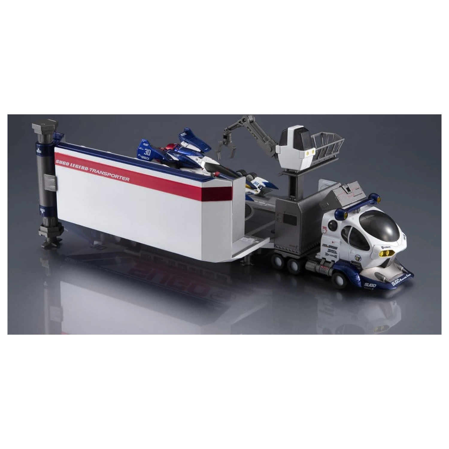 Colecția Future GPX Cyber Formula Vehicule 2-Pack Sugolegerd 10V5000 si Super Asurada 01 Circuit Mode Heritage Edition DX 22 cm poza produsului