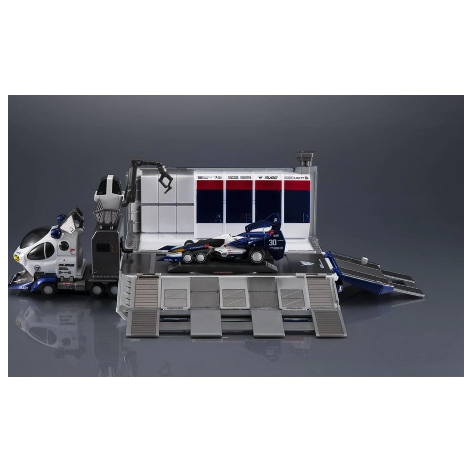 Colecția Future GPX Cyber Formula Vehicule 2-Pack Sugolegerd 10V5000 si Super Asurada 01 Circuit Mode Heritage Edition DX 22 cm poza produsului