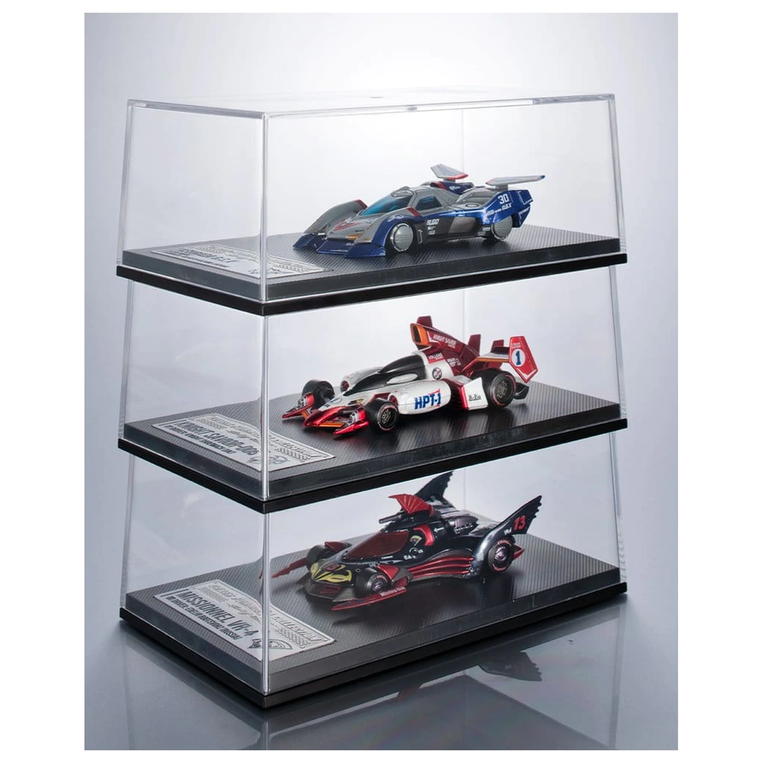 Future GPX Cyber Formula Cyber Formula Collection -Heritage Edition- Set de Vehicule 3 piese Asurada G.S.X Aero Mode & Knight Savior 005 & Missionel VR-4 poza produsului