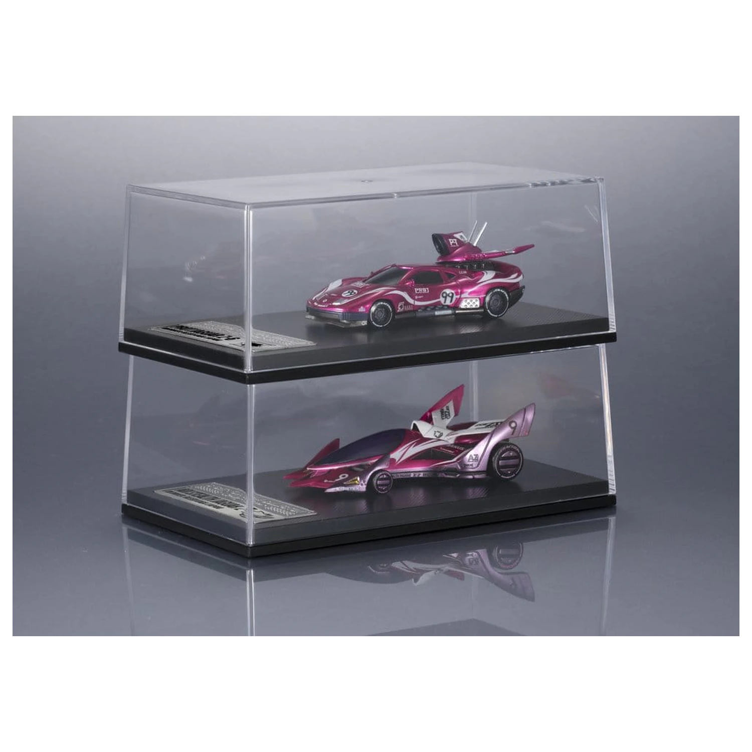 Future GPX Cyber Formula Cyber Formula Collection -Heritage Edition- Pachet de 2 vehicule Proto Jaguar Z-6 & Aoi Stealth Jaguar Z-7 poza produsului