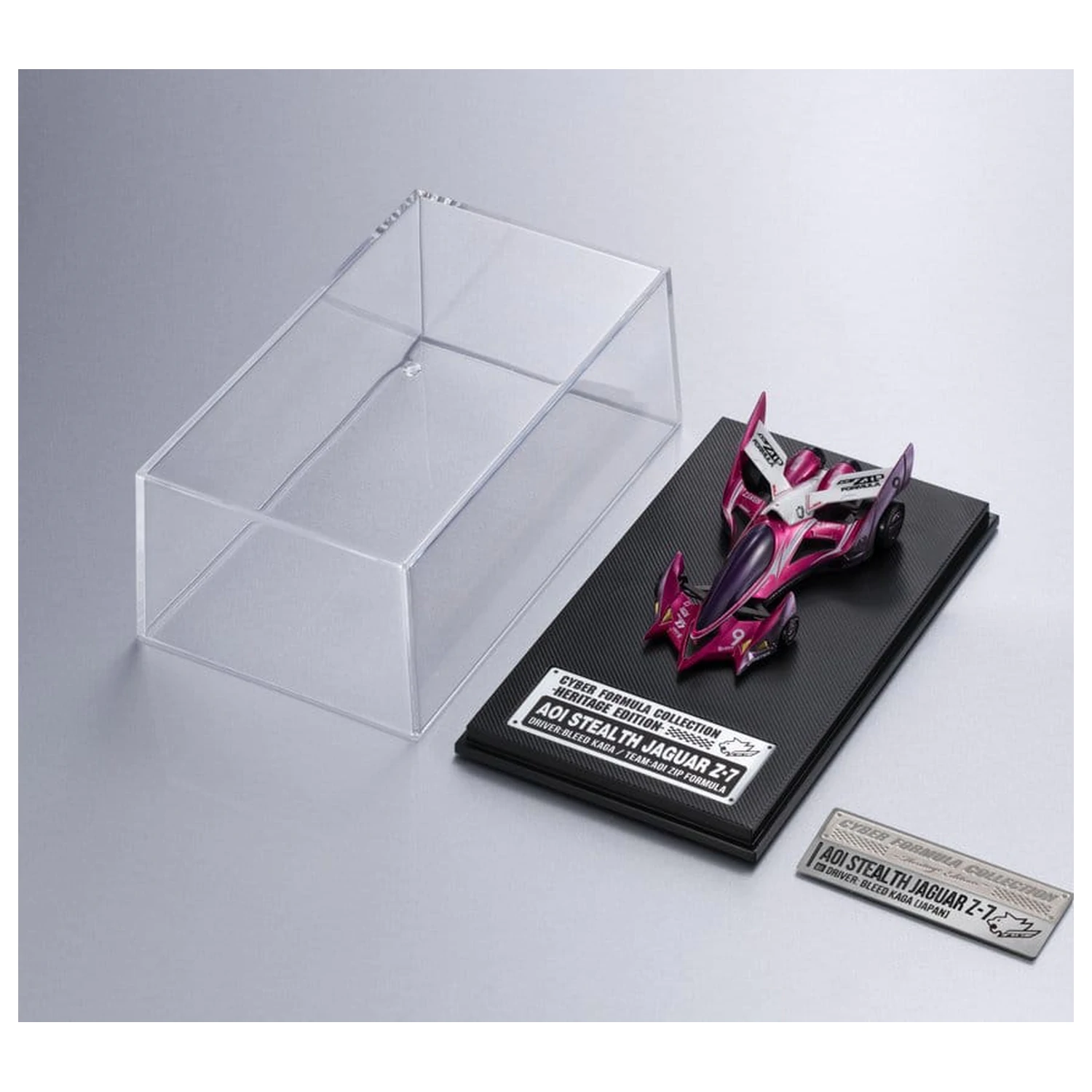 Future GPX Cyber Formula Cyber Formula Collection -Heritage Edition- Pachet de 2 vehicule Proto Jaguar Z-6 & Aoi Stealth Jaguar Z-7 poza produsului
