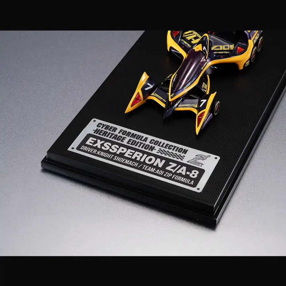 Future GPX Cyber Formula Vehicle Experion Z/A-8 Knight Shoemach Model C.F.C Heritage Edition 7 cm poza produsului