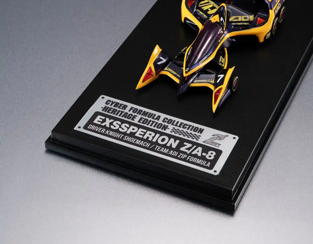 Future GPX Cyber Formula Vehicle Experion Z/A-8 Knight Shoemach Model C.F.C Heritage Edition 7 cm poza produsului