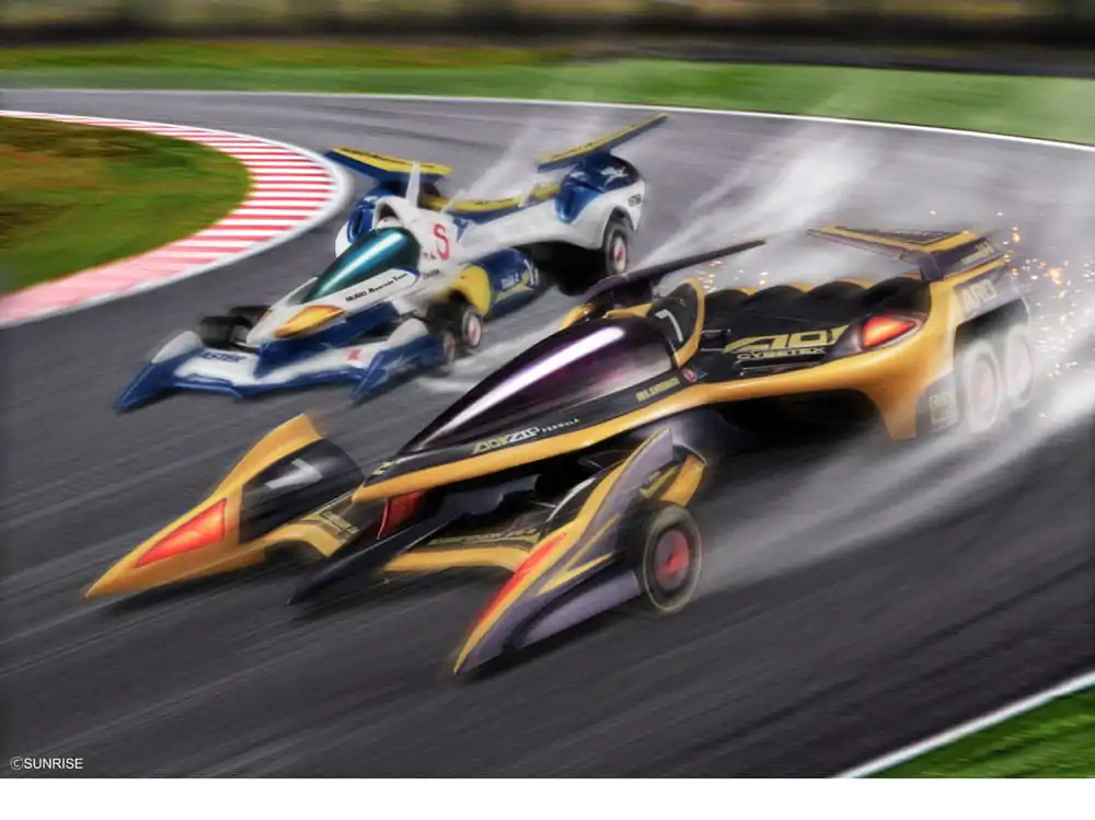 Future GPX Cyber Formula Vehicle Experion Z/A-8 Knight Shoemach Model C.F.C Heritage Edition 7 cm poza produsului