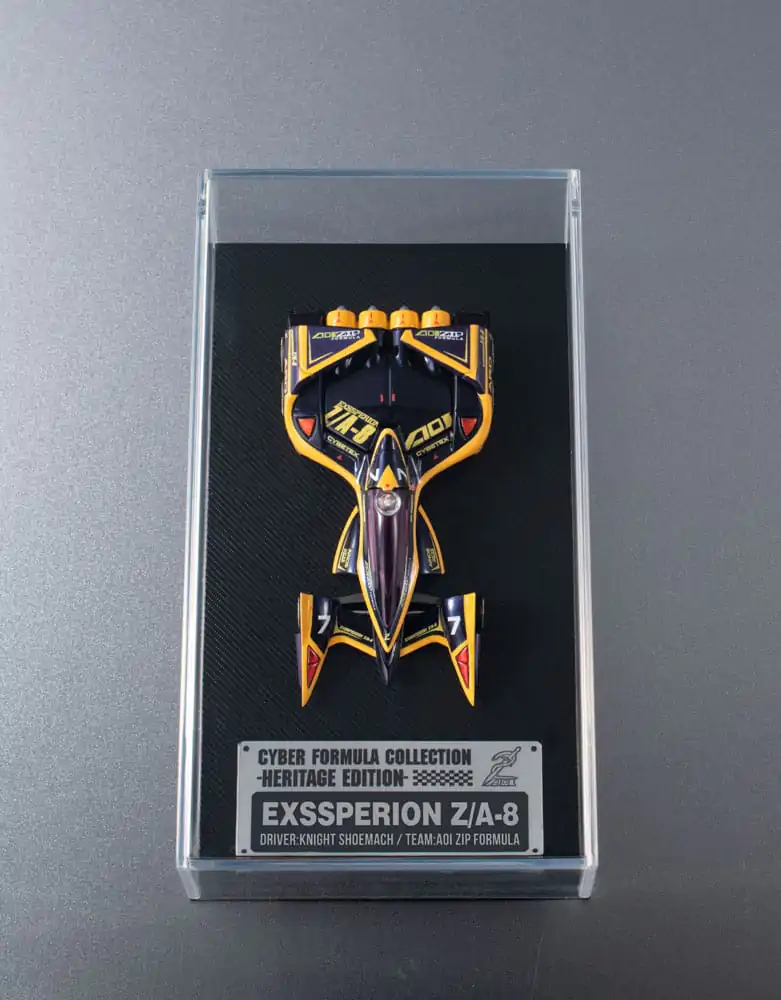 Future GPX Cyber Formula Vehicle Experion Z/A-8 Knight Shoemach Model C.F.C Heritage Edition 7 cm poza produsului