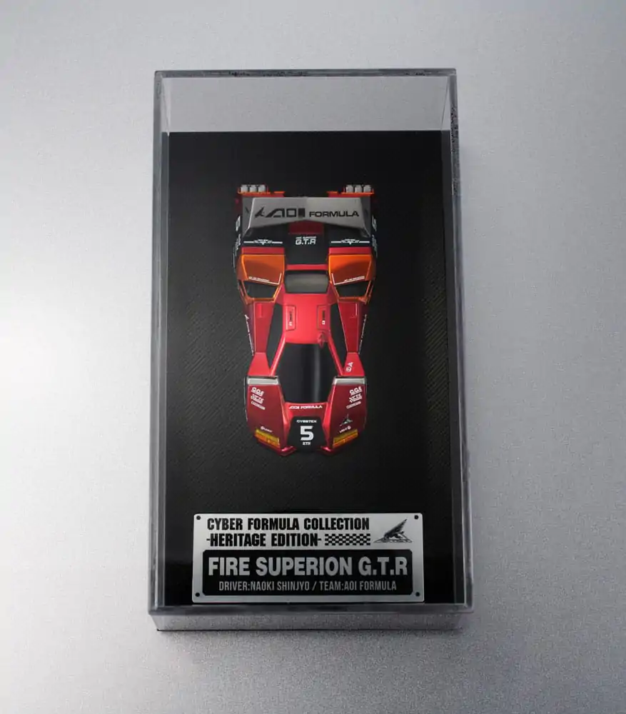 Future GPX Cyber Formula Vehicle Fire Superion G.T.R Heritage Edition 14 cm poza produsului