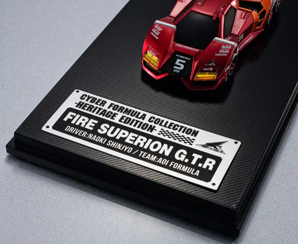 Future GPX Cyber Formula Vehicle Fire Superion G.T.R Heritage Edition 14 cm poza produsului