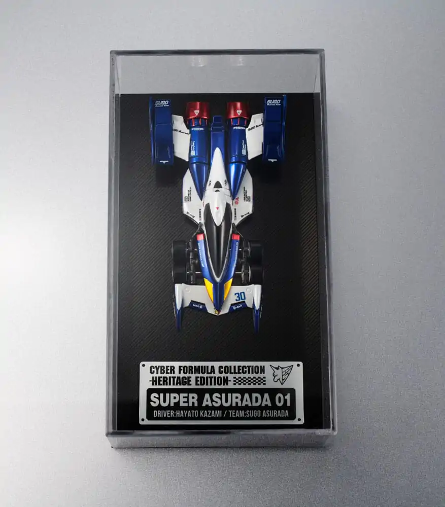 Future GPX Cyber Formula Vehicle Super Asurada 01 Heritage Edition 14 cm poza produsului