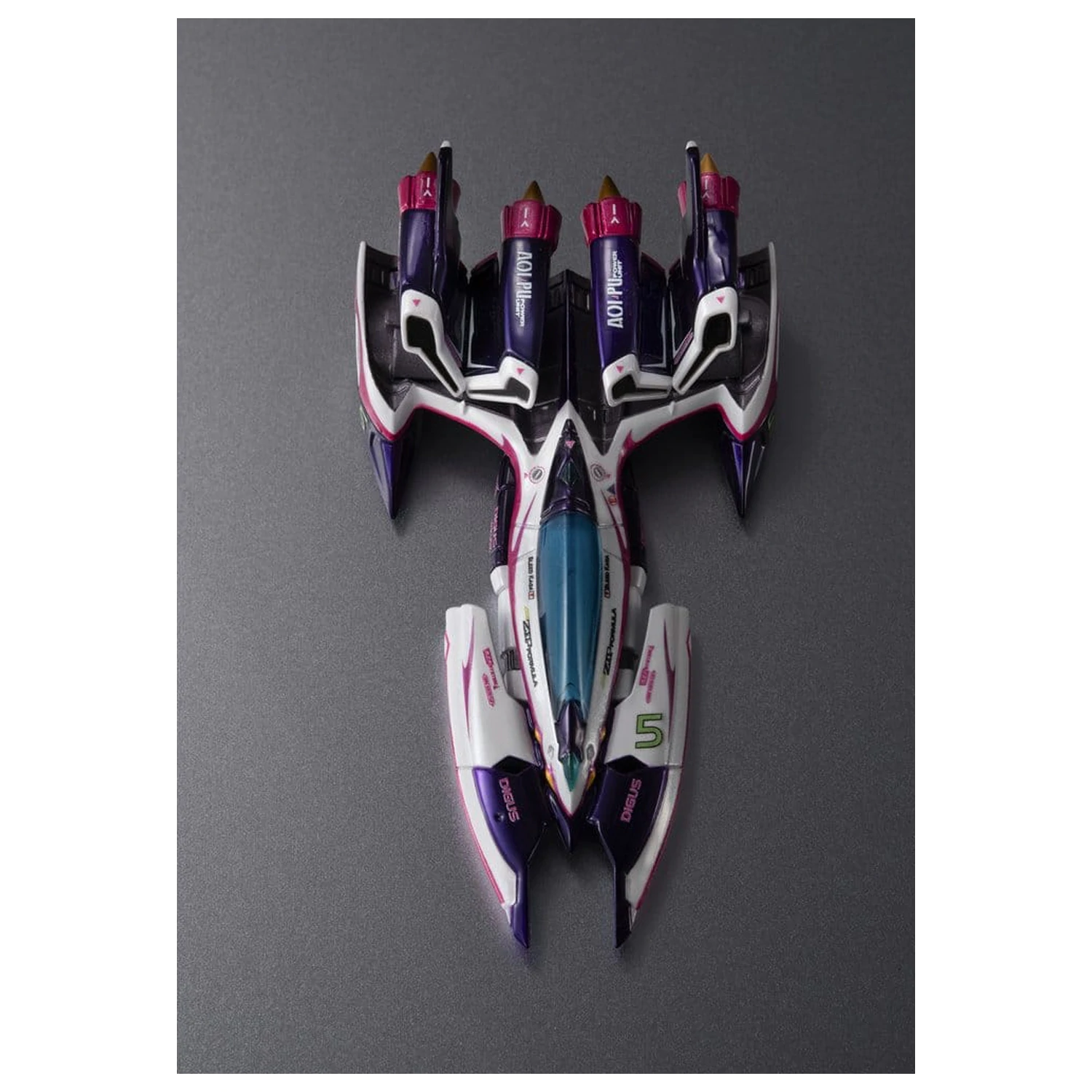 Future GPX Cyber Formula Sin Variable Action Vehicle OGRE AN-21 super Aero boost mode Heritage Edition 9 cm poza produsului