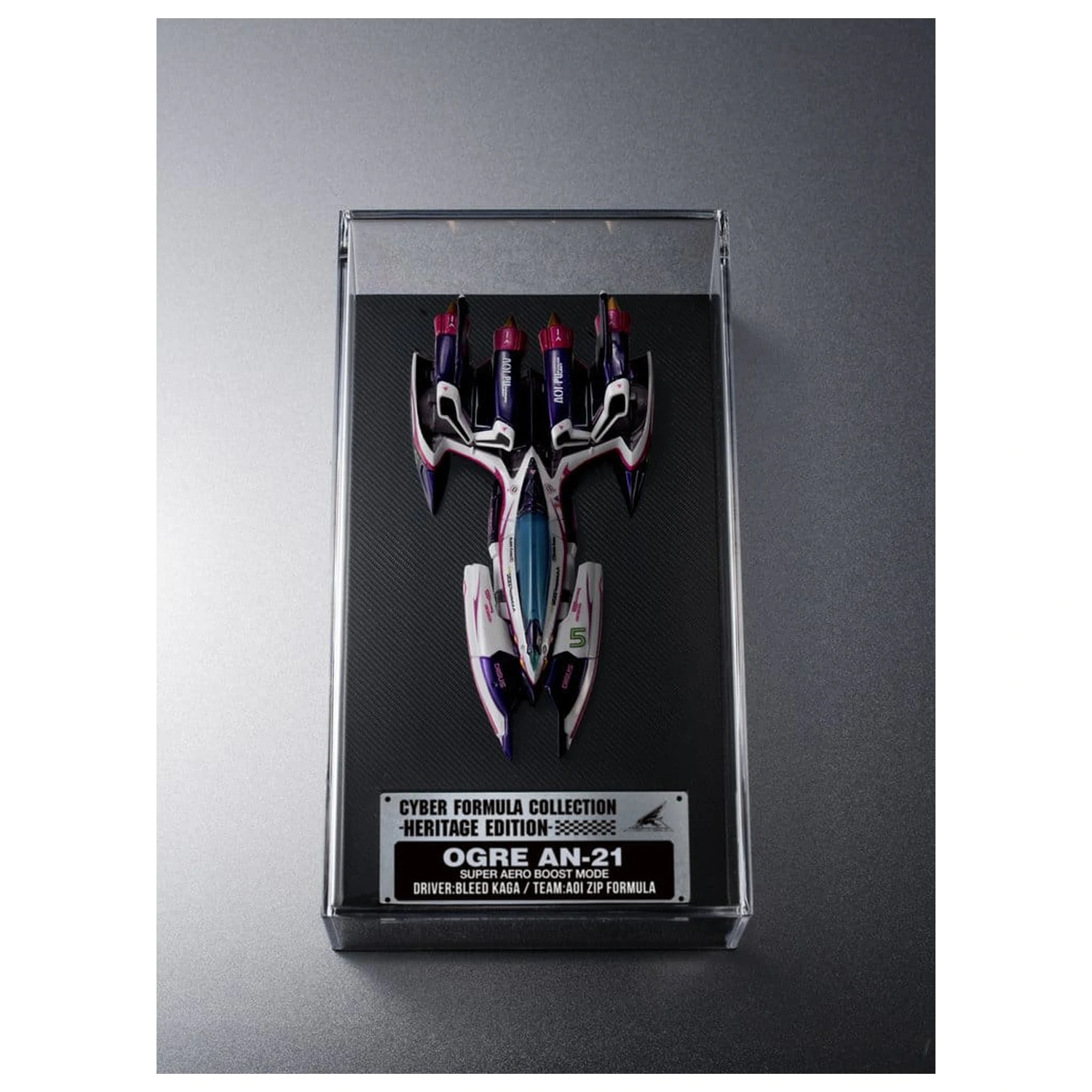 Future GPX Cyber Formula Sin Variable Action Vehicle OGRE AN-21 super Aero boost mode Heritage Edition 9 cm poza produsului