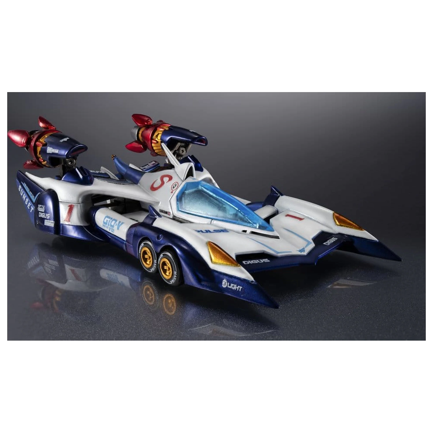 Future GPX Cyber Formula Sin Variable Action Vehicle vAsurada AKF-0/G spiral boost mode Heritage Edition 9 cm poza produsului