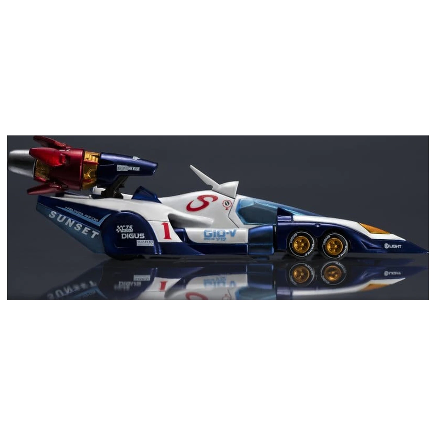 Future GPX Cyber Formula Sin Variable Action Vehicle vAsurada AKF-0/G spiral boost mode Heritage Edition 9 cm poza produsului