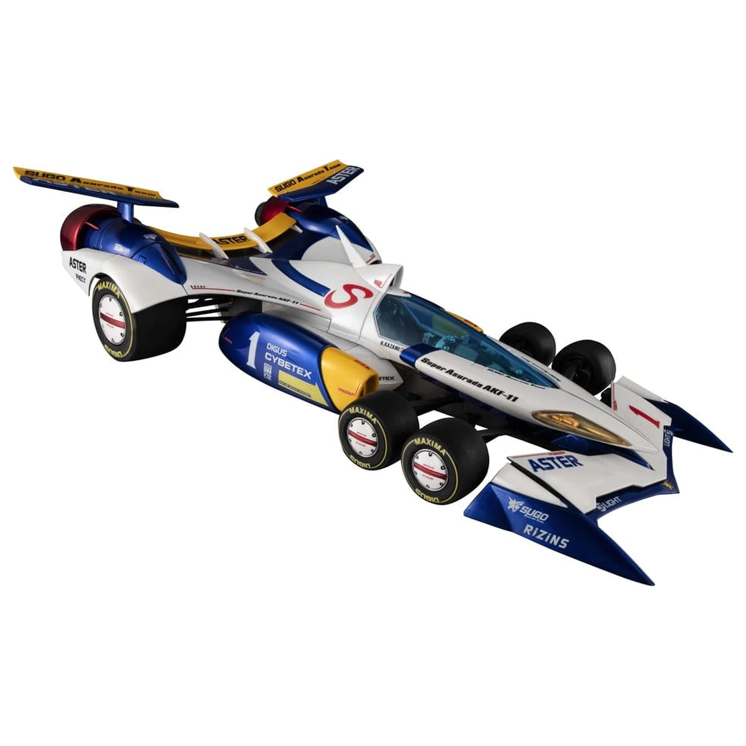 Future GPX Cyber Formula Variable Action Hi-SPEC Vehicul Super Asurada AKF-11 35th Anniversary Color Edition 27 cm poza produsului