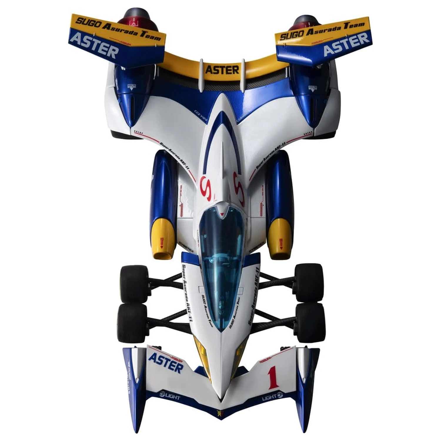 Future GPX Cyber Formula Variable Action Hi-SPEC Vehicul Super Asurada AKF-11 35th Anniversary Color Edition 27 cm poza produsului