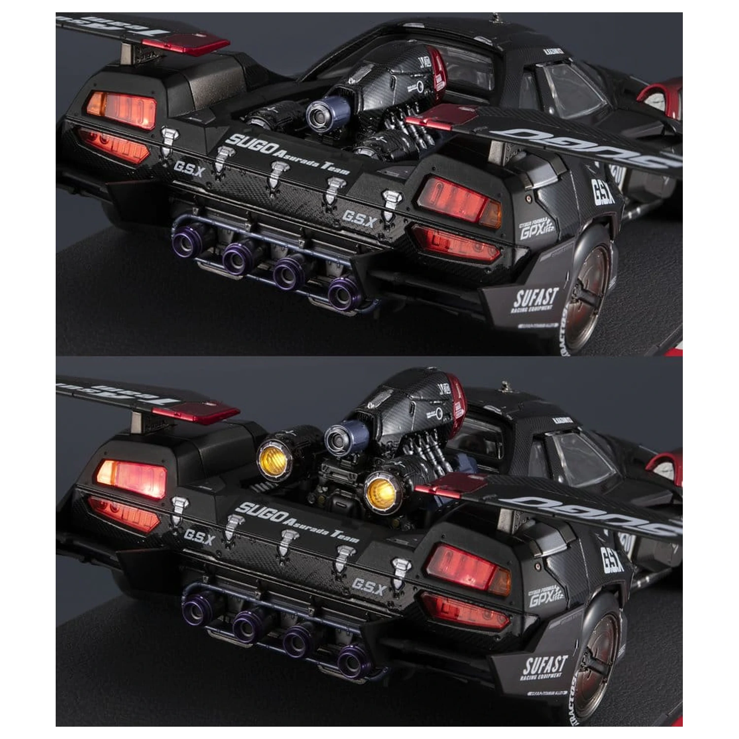 Future GPX Cyber Formula Variable Action Hi-SPEC United Vehicle Asurada G.S.X RS SIREN 26 cm poza produsului