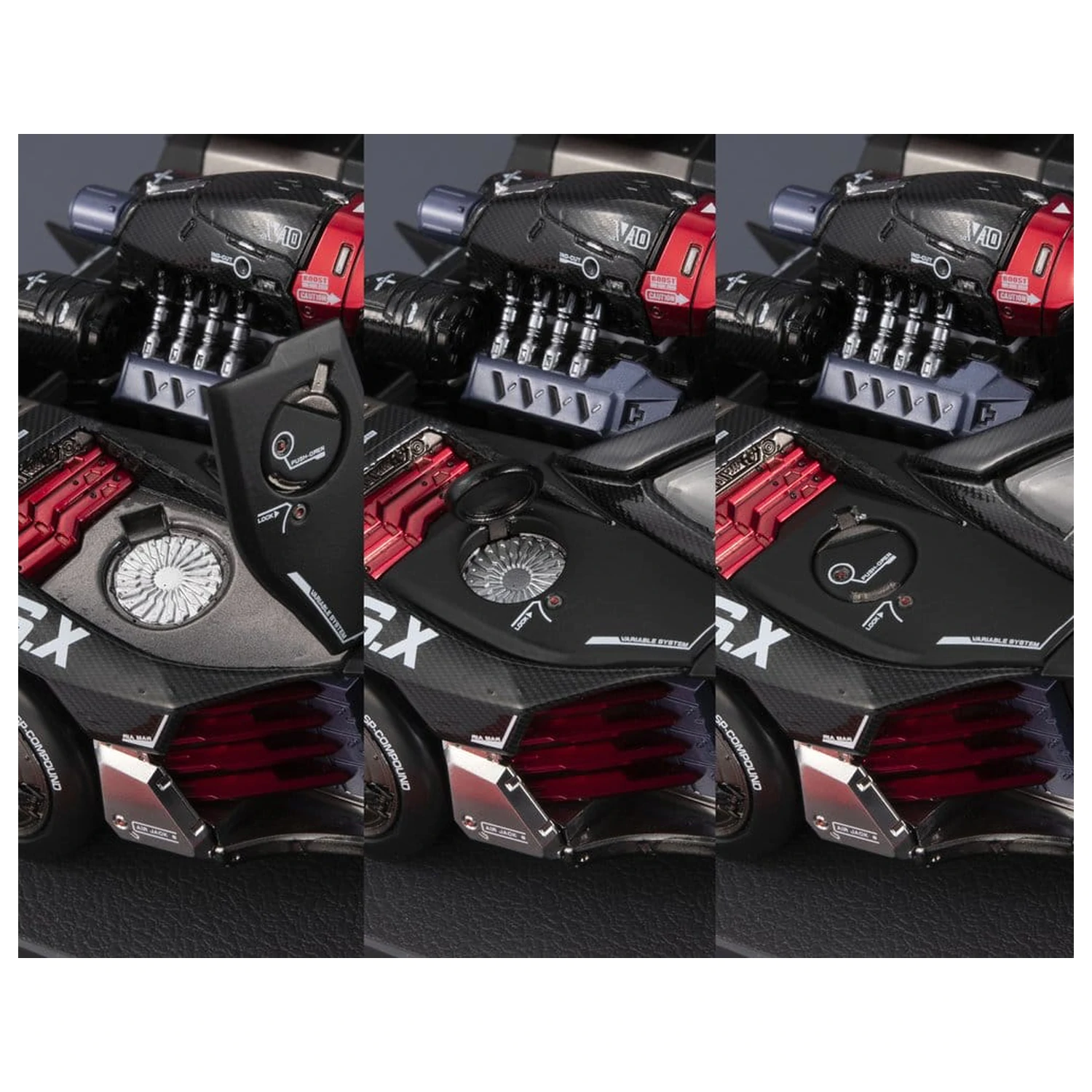 Future GPX Cyber Formula Variable Action Hi-SPEC United Vehicle Asurada G.S.X RS SIREN 26 cm poza produsului