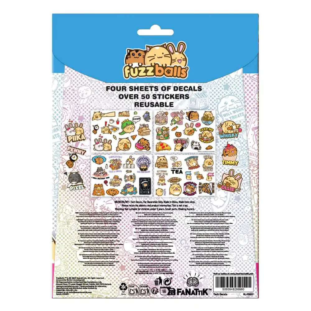 Pachet de stickere Fuzzballs Tech poza produsului