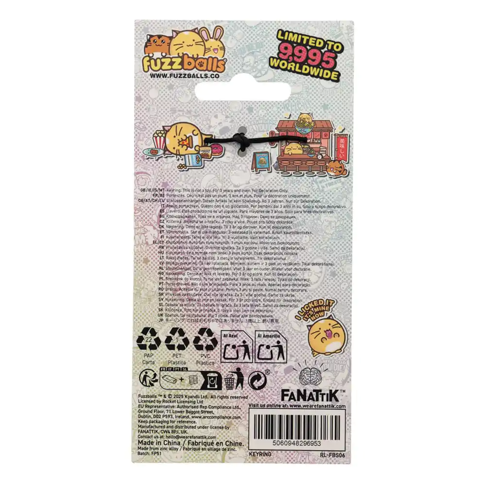 Fuzzballs Keychain Whisky Noodles Limited Edition poza produsului