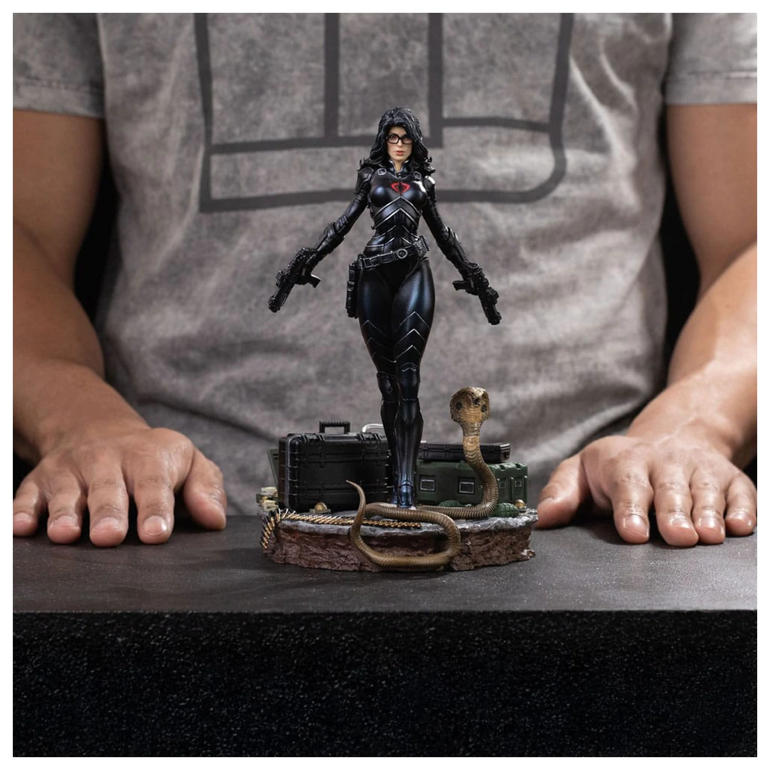 G.I. Joe Art Statuie Scară 1/10 Baroness 22 cm poza produsului