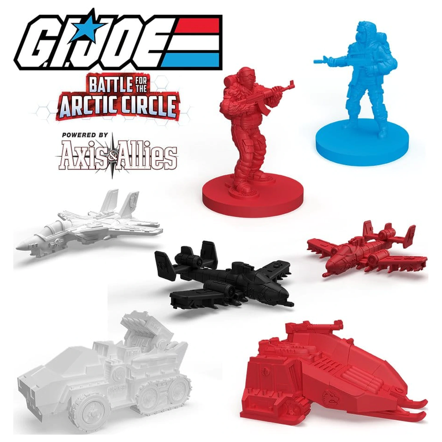 Joc de societate G.I. Joe Battle for the Arctic Circle alimentat de Axis & Allies *versiunea în engleză* poza produsului
