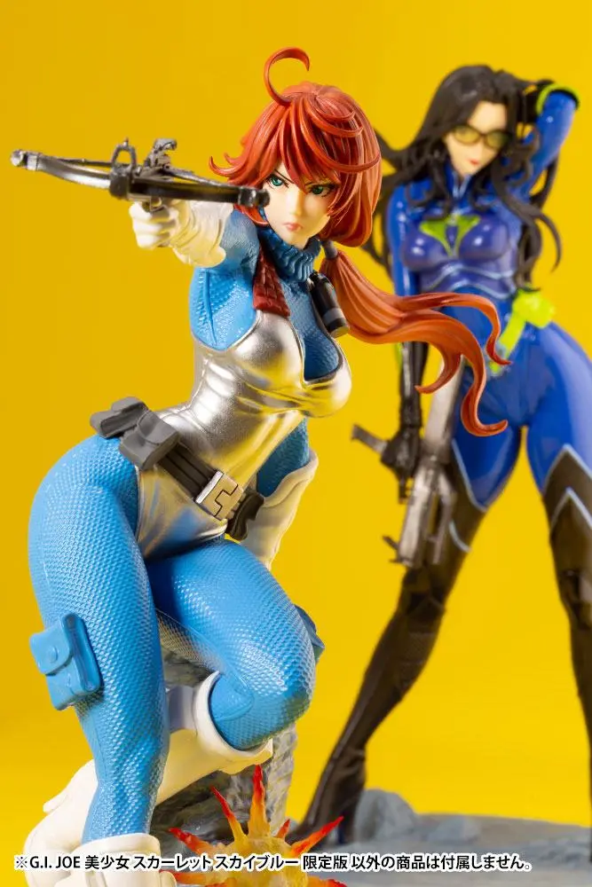 G.I. Joe Bishoujo statuie din PVC 1/7 Scarlett 25th Anniversary Sky Blue Color Ver. 23 cm poza produsului