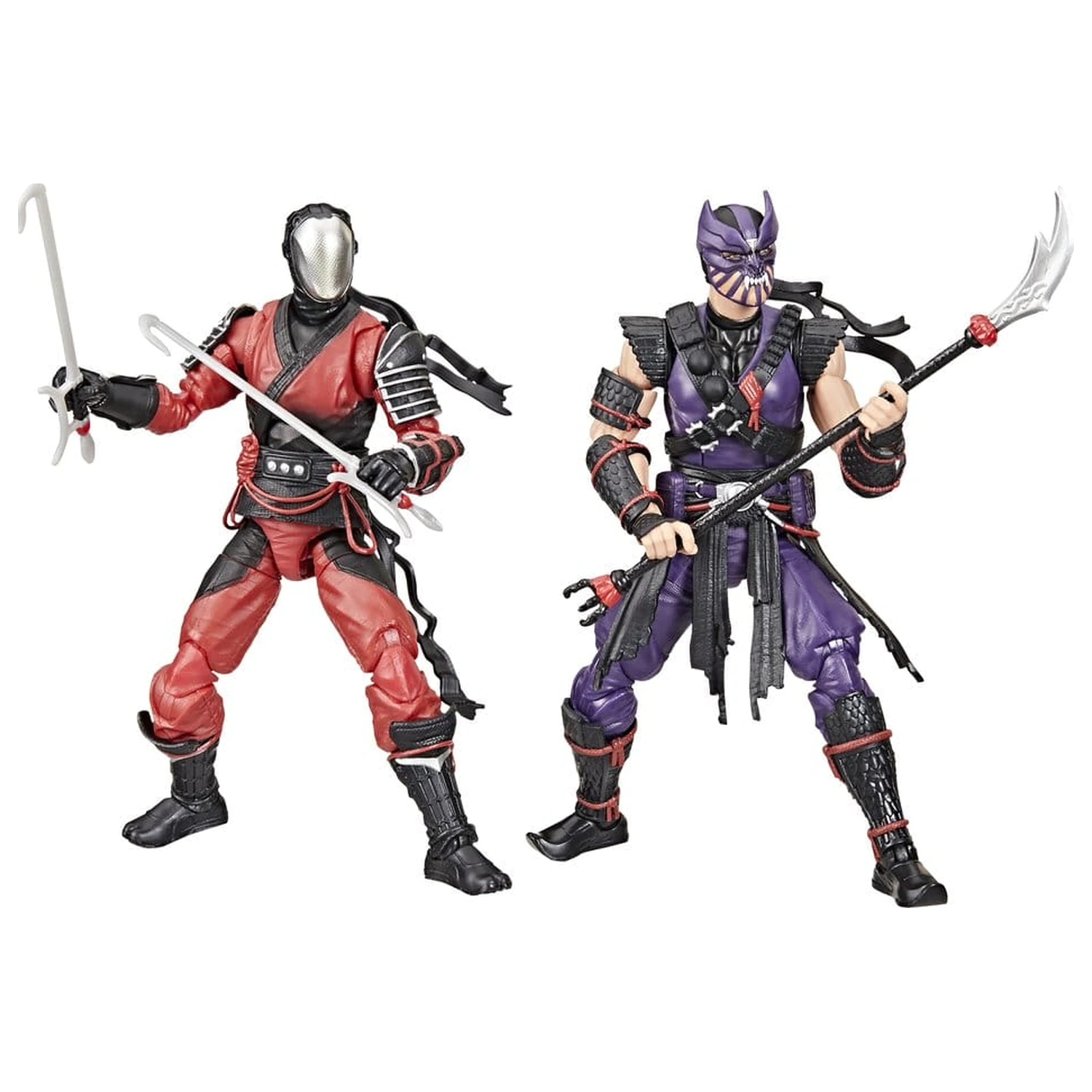 Pachet de 2 figurine de actiune G.I. Joe Classified Series #160 Cobra Ninjas Slice & Dice 15 cm poza produsului