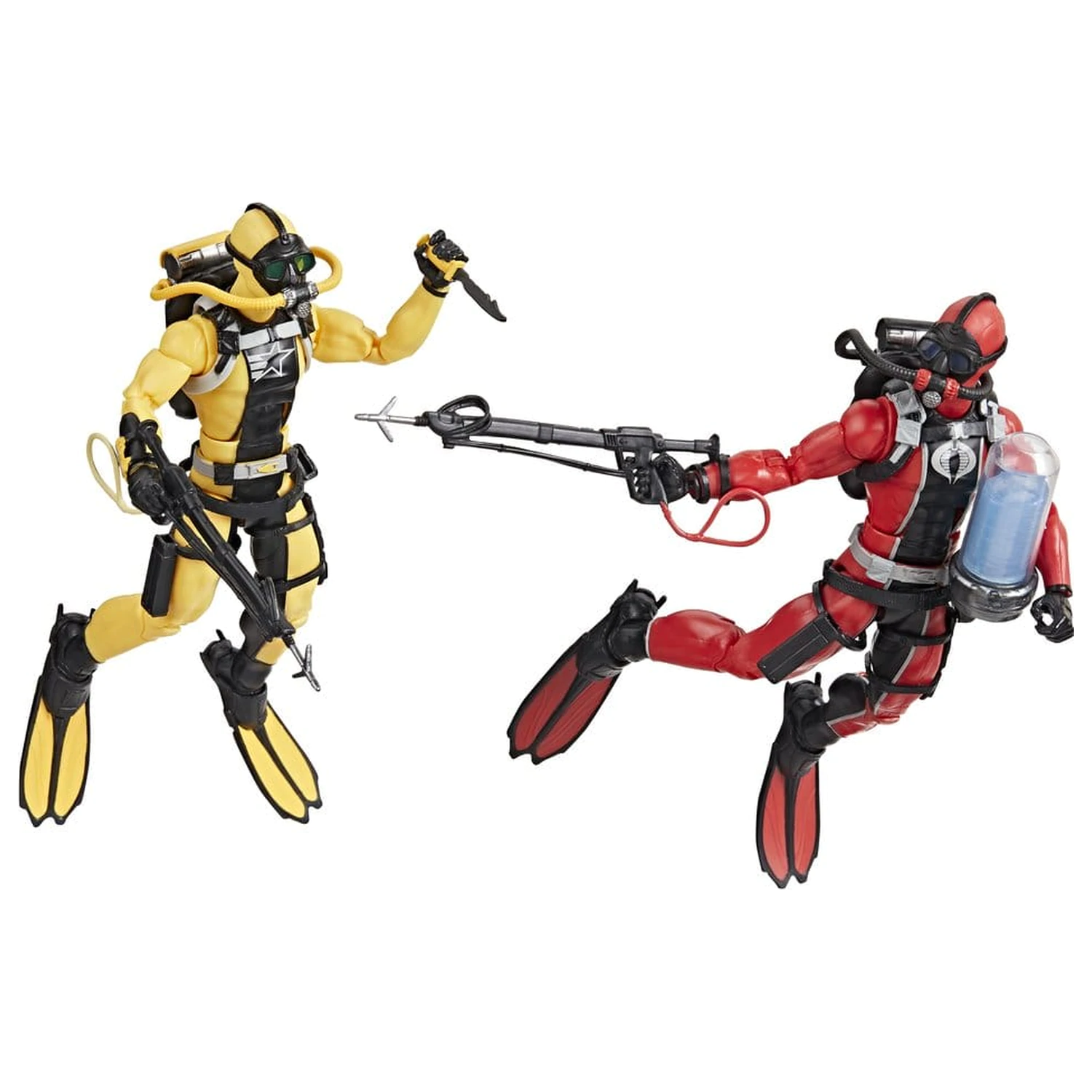 G.I. Joe Classified Series Figurina de actiune Set de 2 pachete #169 G.I. Joe Diver vs. Cobra Diver 15 cm poza produsului