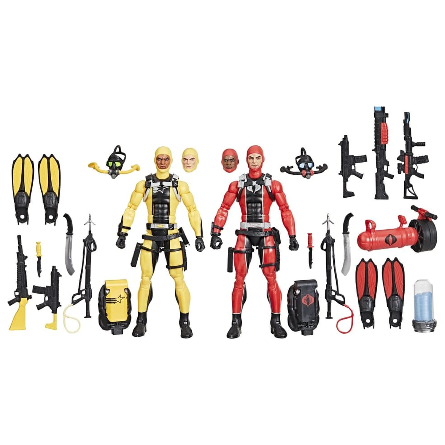 G.I. Joe Classified Series Figurina de actiune Set de 2 pachete #169 G.I. Joe Diver vs. Cobra Diver 15 cm poza produsului