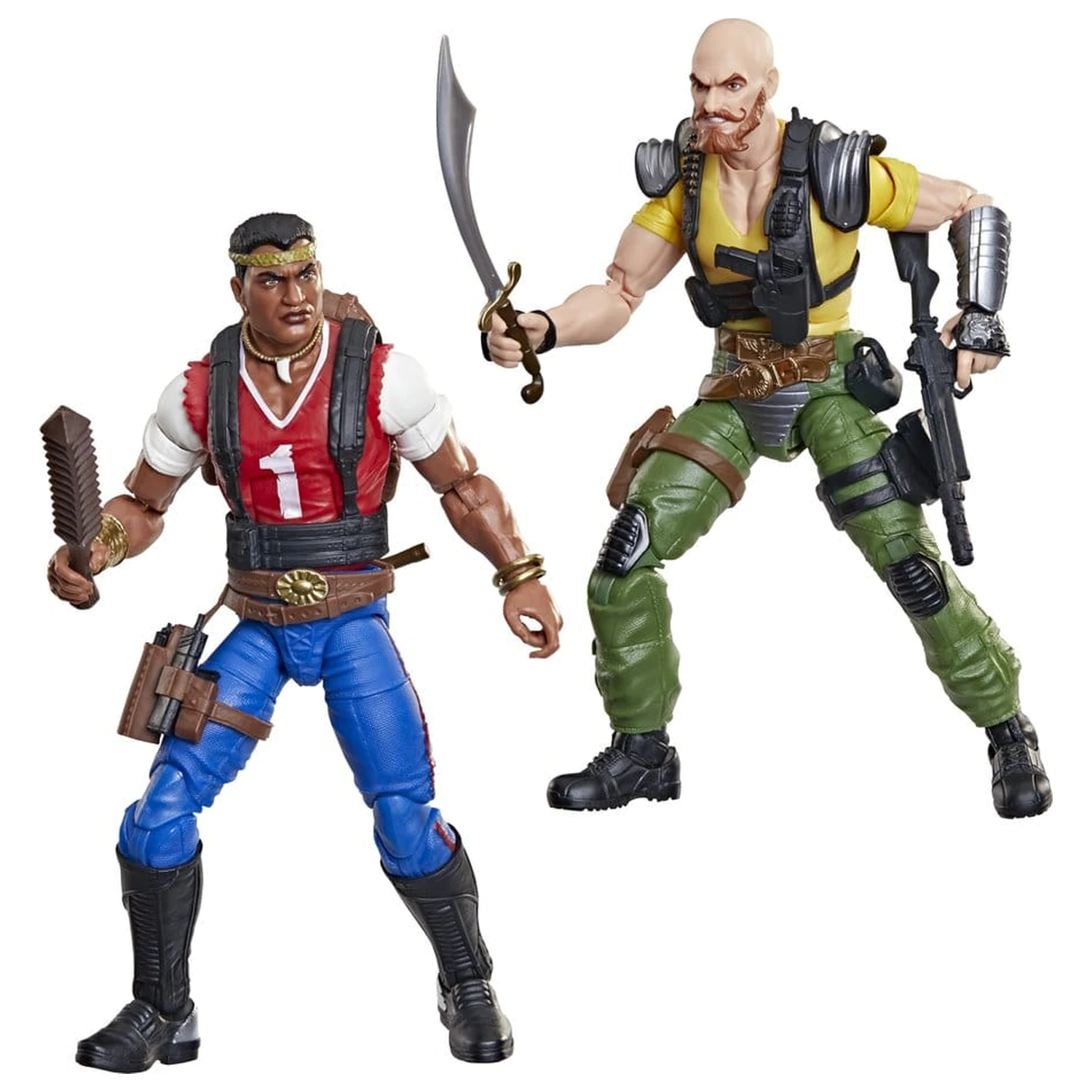 Figurina de acțiune G.I. Joe Classified Series Pachet 2 #193 David "Red Dog" Taputapu & Varujan "Taurus" Ayvazyan 15 cm poza produsului