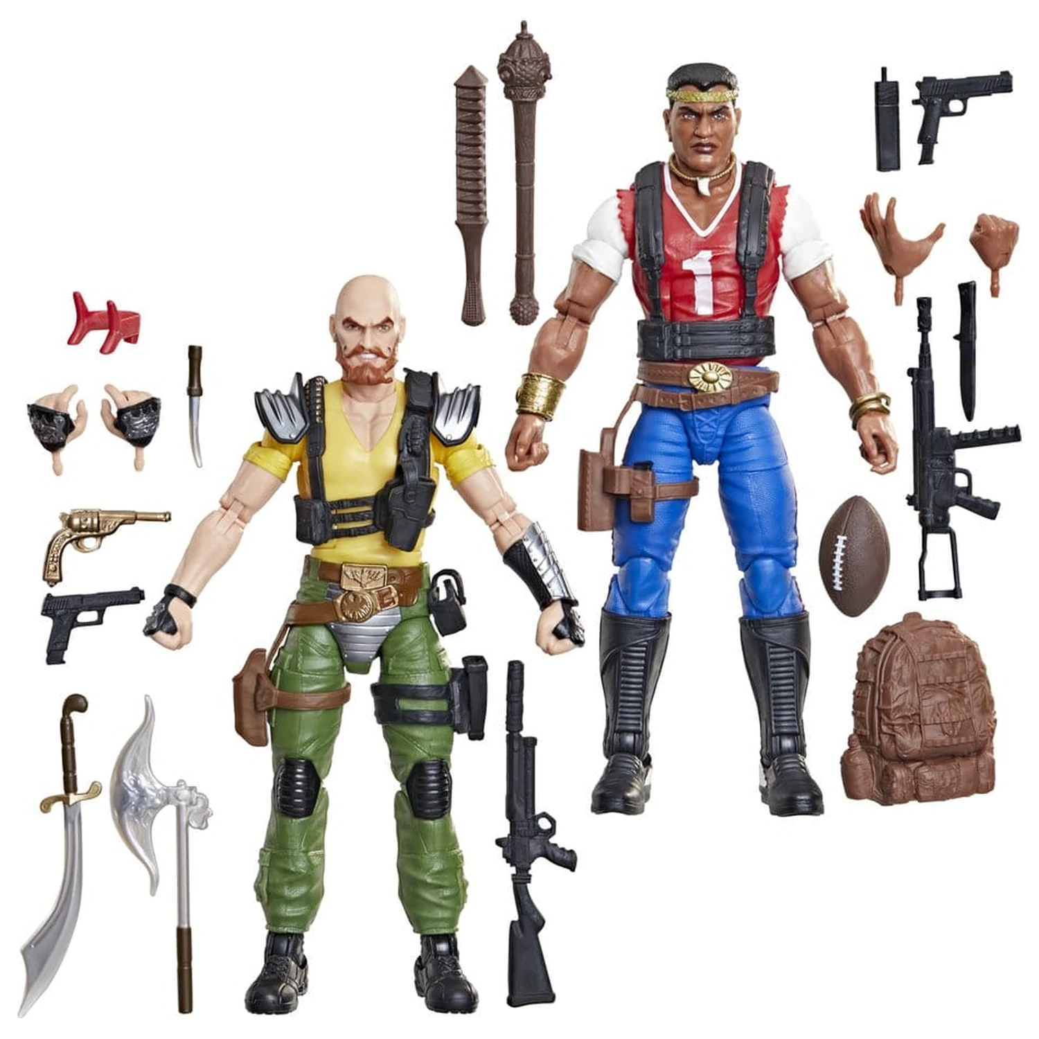 Figurina de acțiune G.I. Joe Classified Series Pachet 2 #193 David "Red Dog" Taputapu & Varujan "Taurus" Ayvazyan 15 cm poza produsului