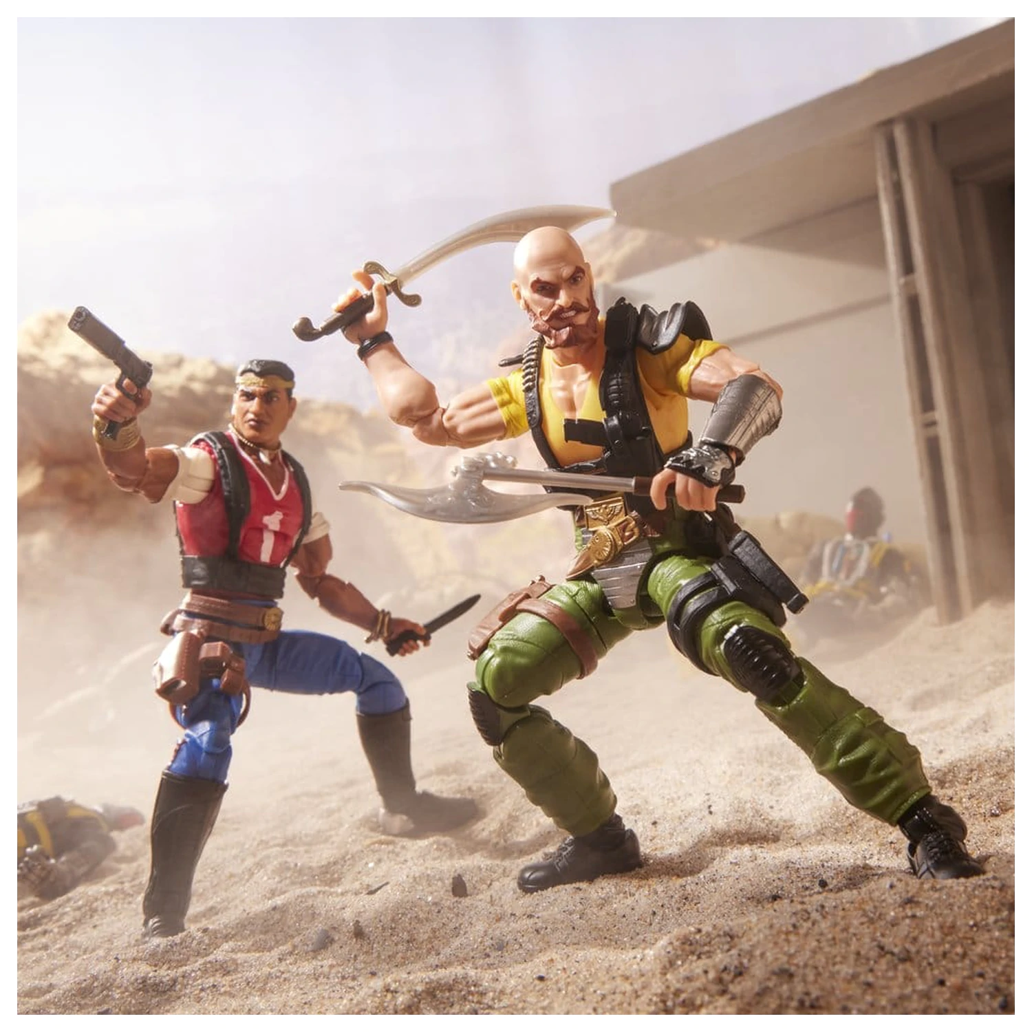 Figurina de acțiune G.I. Joe Classified Series Pachet 2 #193 David "Red Dog" Taputapu & Varujan "Taurus" Ayvazyan 15 cm poza produsului