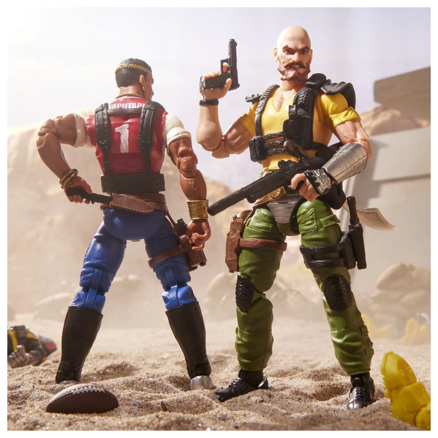 Figurina de acțiune G.I. Joe Classified Series Pachet 2 #193 David "Red Dog" Taputapu & Varujan "Taurus" Ayvazyan 15 cm poza produsului