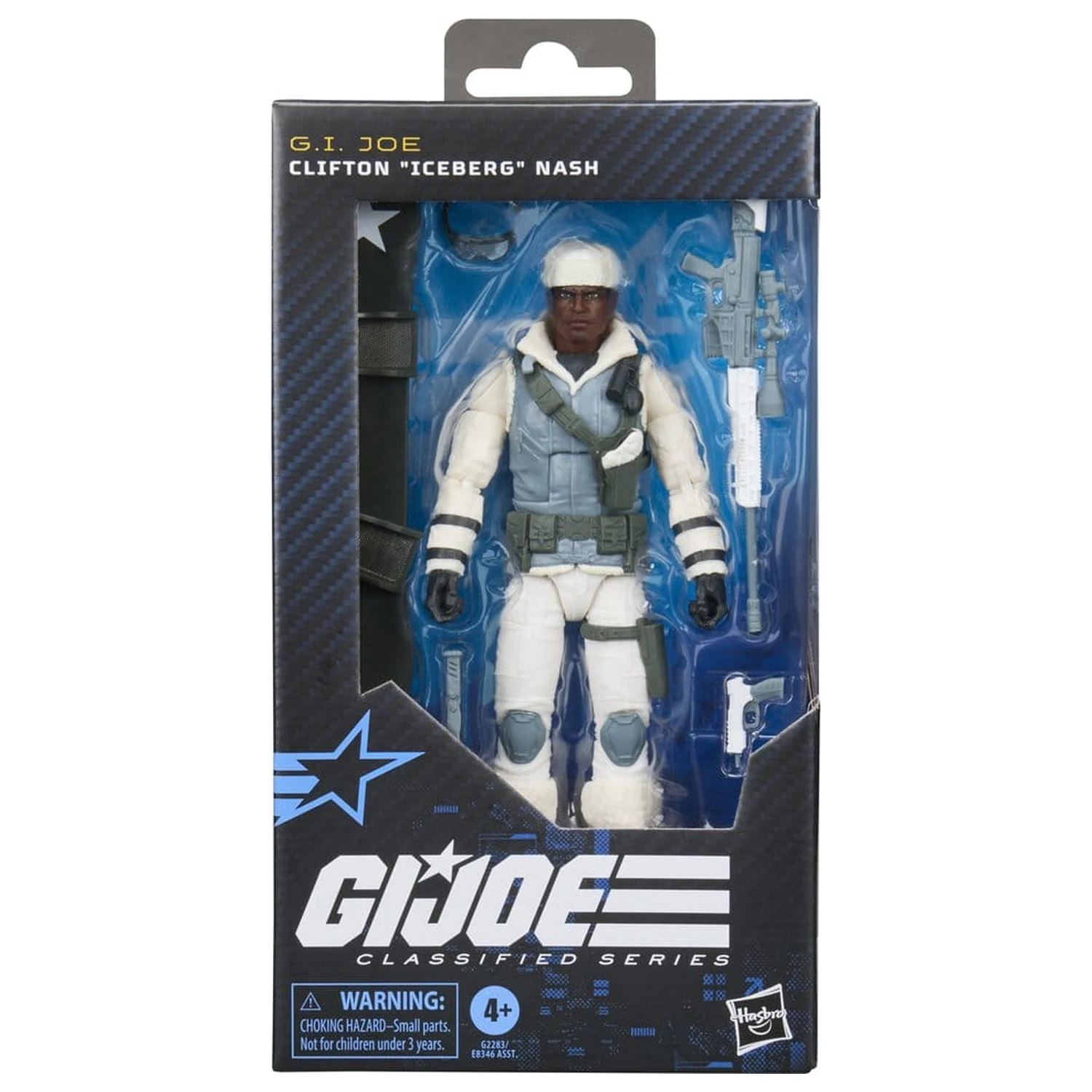 Figurină de acțiune G.I. Joe Classified Series #207 Clifton "Iceberg" Nash 15 cm poza produsului