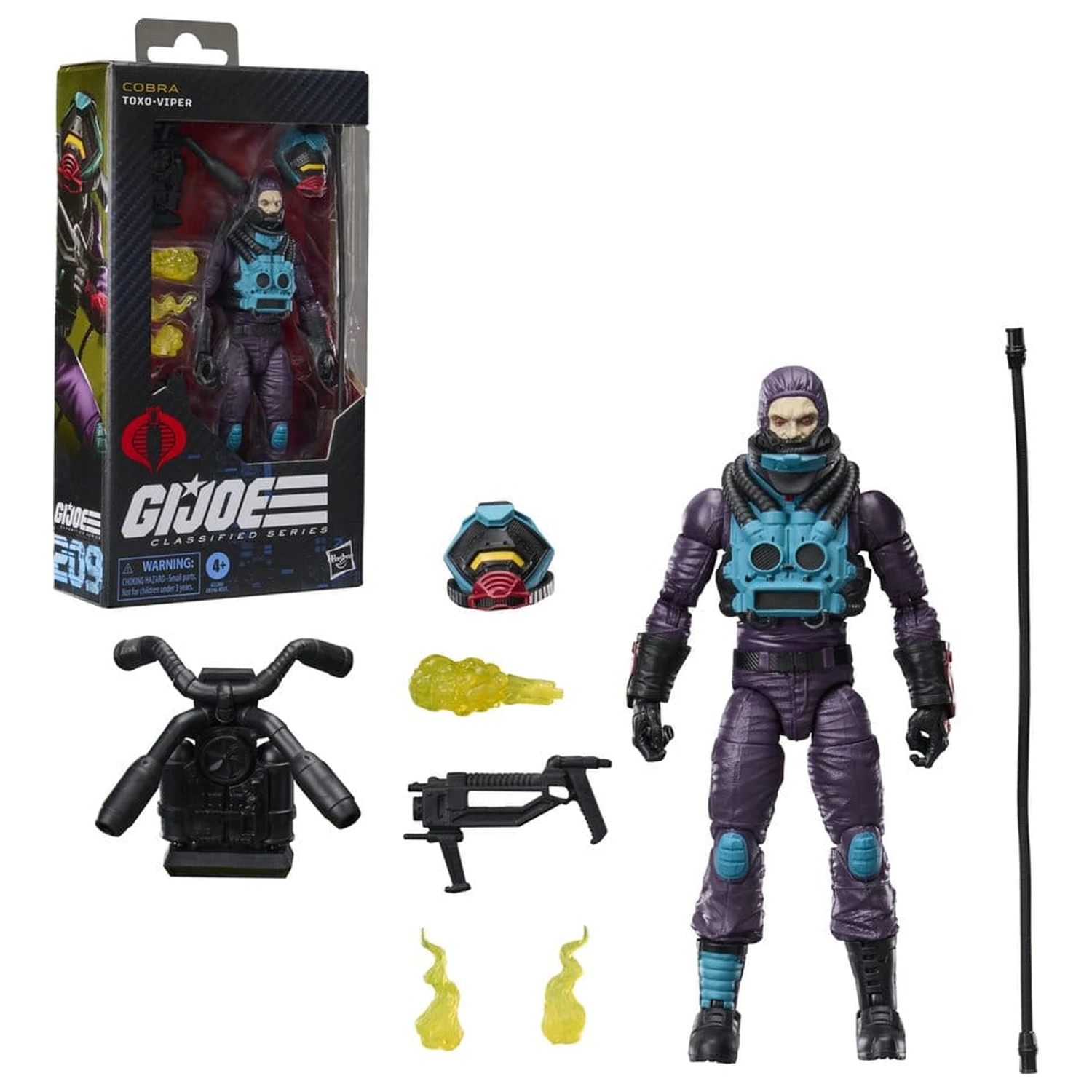 G.I. Joe Classified Series Figurina de actiune #209 Toxo-Viper 15 cm poza produsului