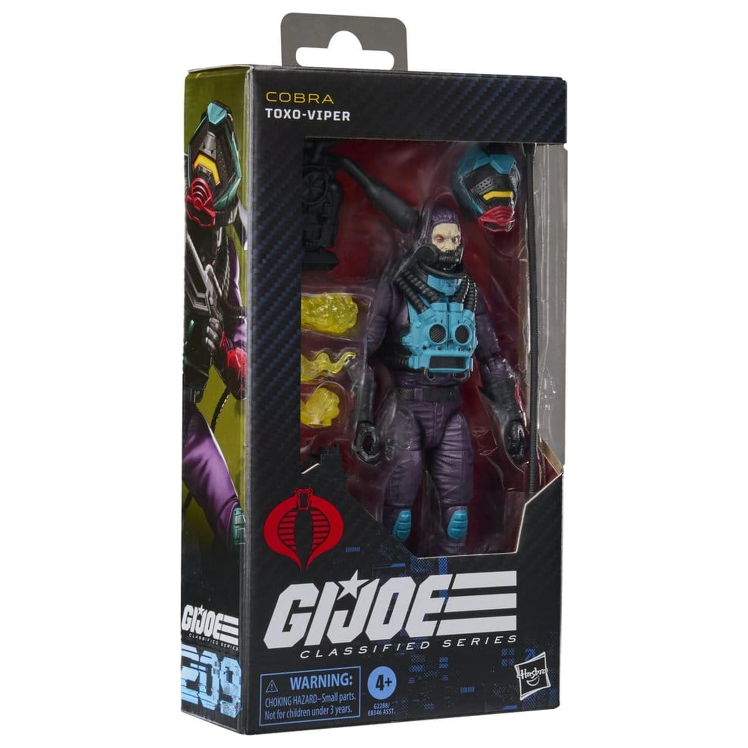 G.I. Joe Classified Series Figurina de actiune #209 Toxo-Viper 15 cm poza produsului