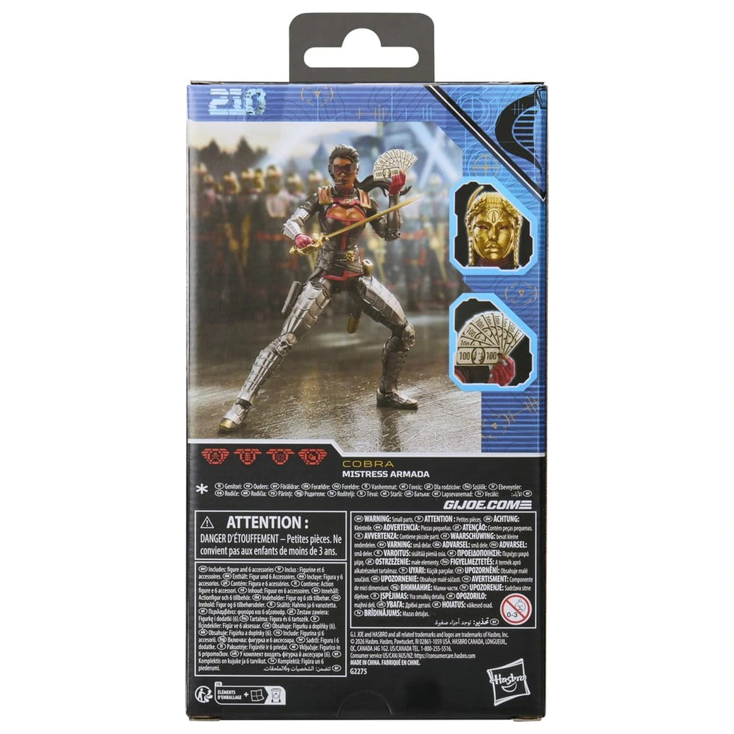 G.I. Joe Classified Series Figurina de acțiune #210 Mistress Armada 15 cm poza produsului
