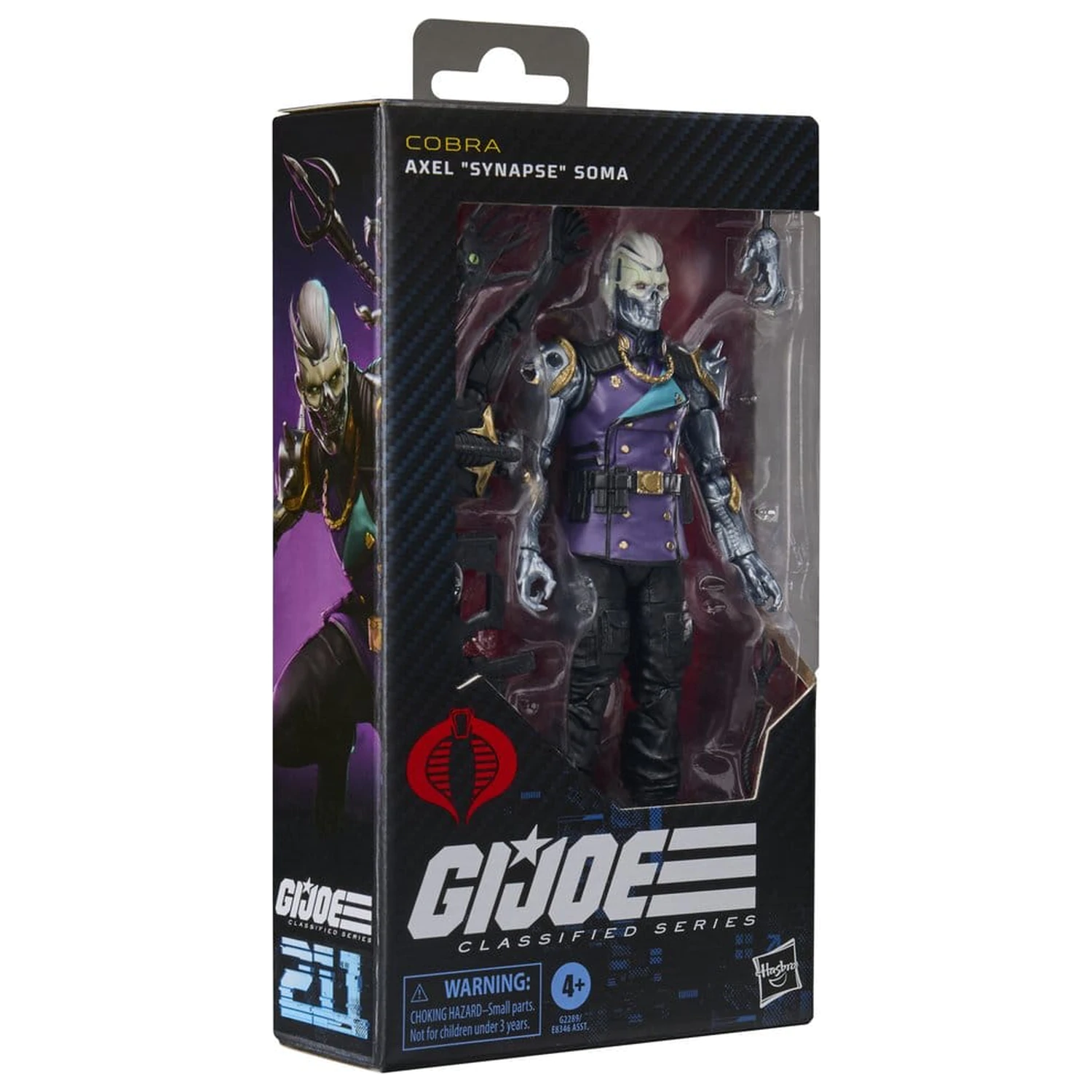 G.I. Joe Classified Series Figurina de acțiune #211 Axel "Synapse" Soma 15 cm poza produsului