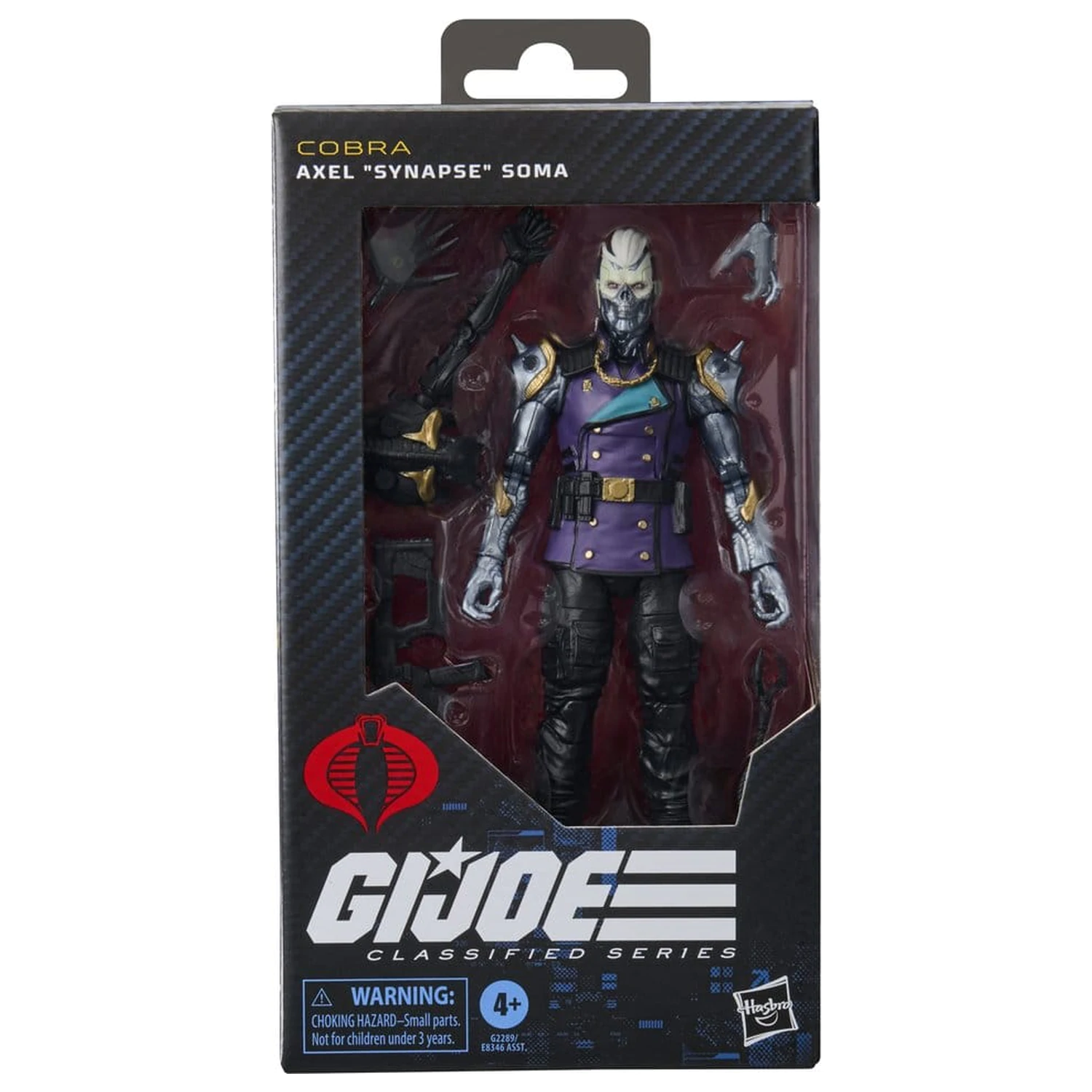 G.I. Joe Classified Series Figurina de acțiune #211 Axel "Synapse" Soma 15 cm poza produsului